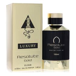 Khalis Resolute Gold Elixir Luxury Collection Eau De Parfum Spray By Khalis by Khalis fragrance bottle