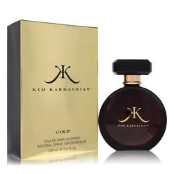 Kim Kardashian Gold Eau De Parfum Spray By Kim Kardashian by Kim Kardashian fragrance bottle