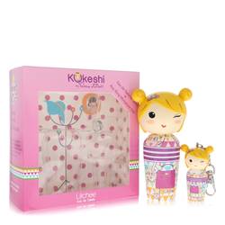 Kokeshi Litchee Eau De Toilette Spray with Key Ring By Kokeshi by Kokeshi fragrance bottle