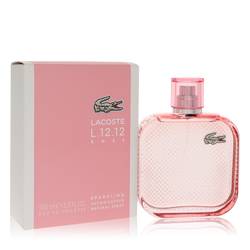 Lacoste Eau De Lacoste L.12.12 Rose Sparkling Eau De Toilette Spray By Lacoste by Lacoste fragrance bottle