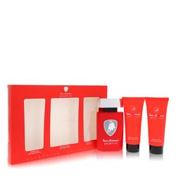 Lamborghini Sportivo Gift Set By Tonino Lamborghini - Gift Set - 4.2 oz Eau De Toilette Spray + 3.4 oz Shower Gel + 3.4 oz After Shave Balm - Tonino Lamborghini