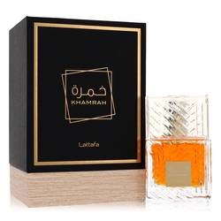 Lattafa Khamrah Eau De Parfum Spray (Unisex) By Lattafa by Lattafa fragrance bottle