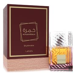 Lattafa Khamrah Dukhan Eau De Parfum Spray (Unisex) By Lattafa by Lattafa fragrance bottle