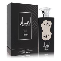 Lattafa Pride Ansaam Silver Eau De Parfum Spray (Unisex) By Lattafa by Lattafa fragrance bottle