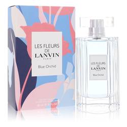 Les Fleurs De Lanvin Blue Orchid Eau De Toilette Spray By Lanvin - Eau De Toilette Spray - Lanvin
