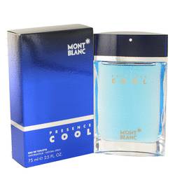 Presence Cool Eau De Toilette Spray By Mont Blanc by Mont Blanc fragrance bottle