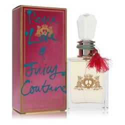 Peace Love & Juicy Couture Eau De Parfum Spray By Juicy Couture by Juicy Couture fragrance bottle
