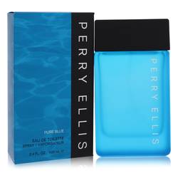 Perry Ellis Pure Blue Eau De Toilette Spray By Perry Ellis by Perry Ellis fragrance bottle