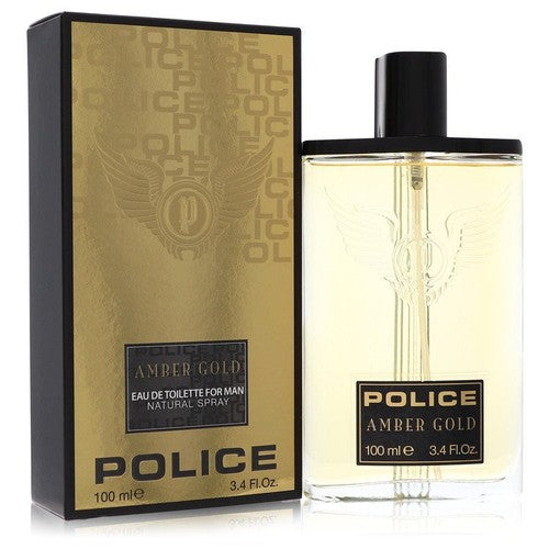 Police Amber Gold Eau De Toilette Spray By Police Colognes - Perfume - Police Colognes