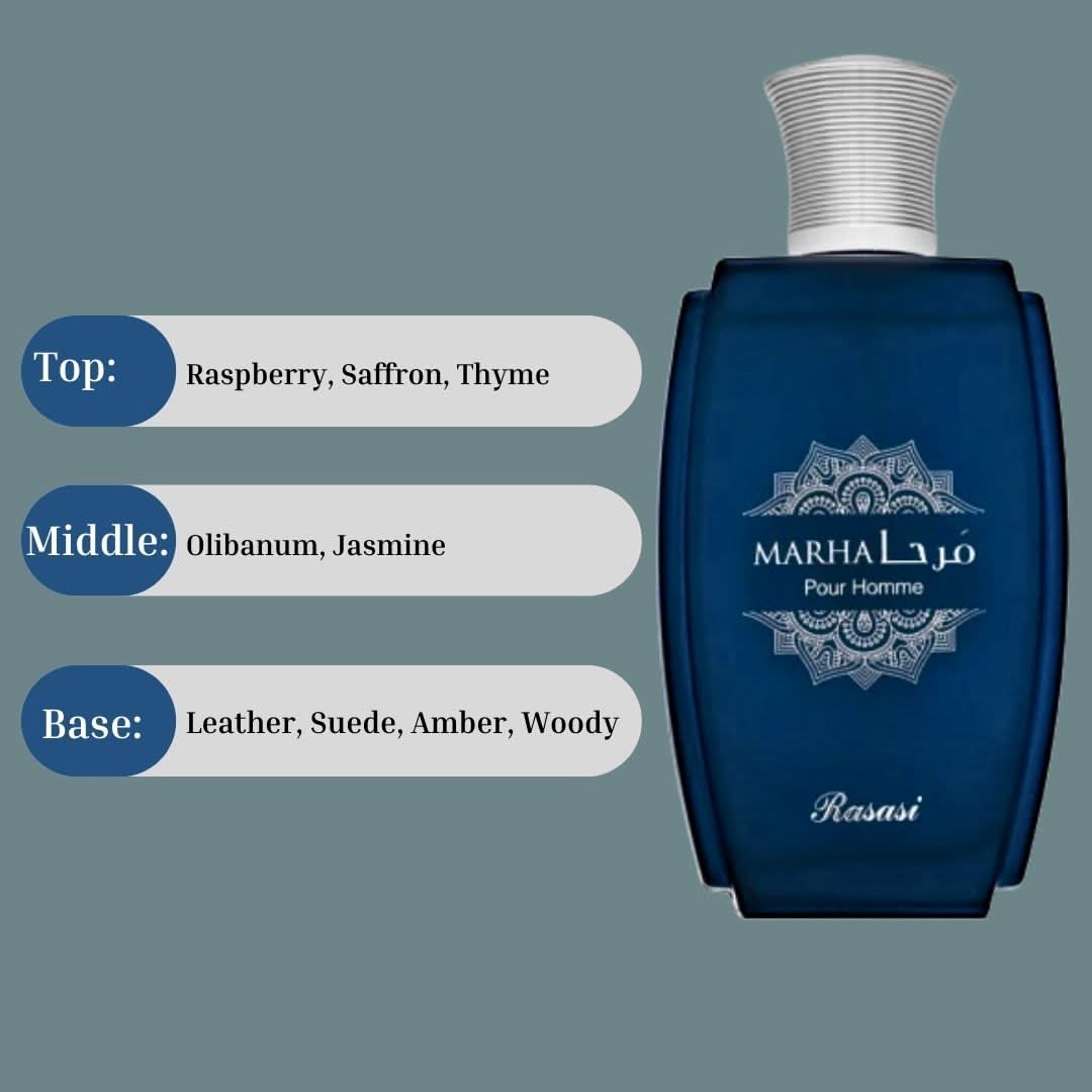Rasasi Marha Eau De Parfum Spray By Rasasi - Eau De Parfum Spray - Rasasi