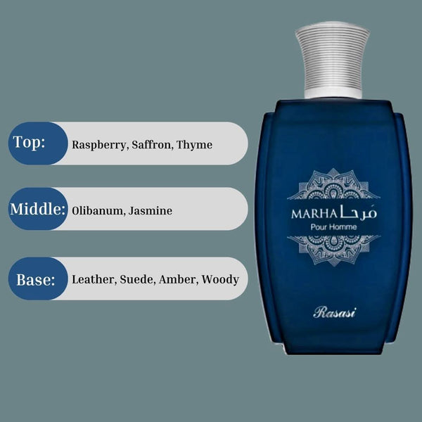 Rasasi Marha Eau De Parfum Spray By Rasasi - Eau De Parfum Spray - Rasasi