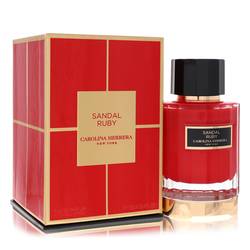 Sandal Ruby Eau De Parfum Spray (Unisex) By Carolina Herrera by Carolina Herrera fragrance bottle