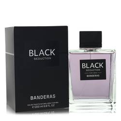 Seduction In Black Eau De Toilette Spray By Antonio Banderas - Eau De Toilette Spray - Antonio Banderas