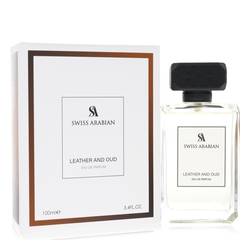 Swiss Arabian Leather And Oud Eau De Parfum Spray (Unisex) By Swiss Arabian by Swiss Arabian fragrance bottle