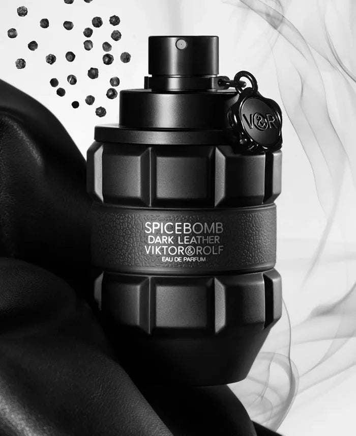 Spicebomb Dark Leather Eau De Parfum Spray By Viktor & Rolf - Eau De Parfum Spray - Viktor & Rolf