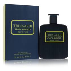 Trussardi Riflesso Blue Vibe Eau De Toilette Spray By Trussardi by Trussardi fragrance bottle
