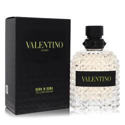 Valentino Uomo Born In Roma Yellow Dream Eau De Toilette Spray By Valentino by Valentino fragrance bottle