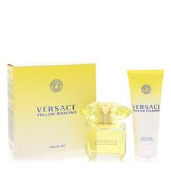 Versace Yellow Diamond Gift Set By Versace - Gift Set - 3 oz Eau De Toilette Spray + 3.4 oz Body lotion - Versace