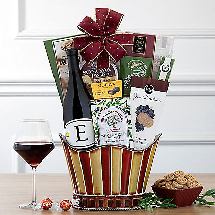 Locations E Spanish Red Wine: Holiday Gift Basket - GreatArrivals