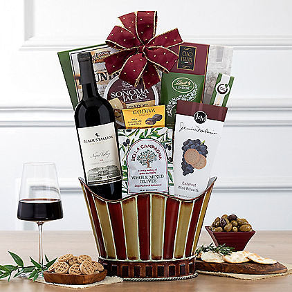 Black Stallion Napa Cabernet: Holiday Gift Basket - GreatArrivals