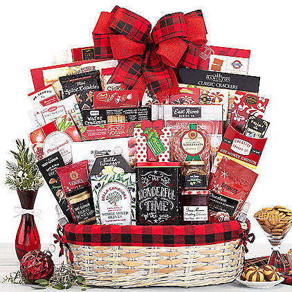 Classic Holiday: Gourmet Gift Basket - GreatArrivals