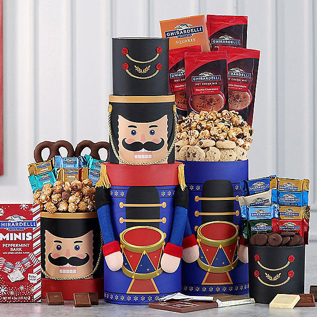 The Ghirardelli Nutcracker: Holiday Gift Tower - GreatArrivals
