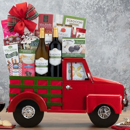 Nostalgic Blakemore Duet: Wine Gift Basket - GreatArrivals