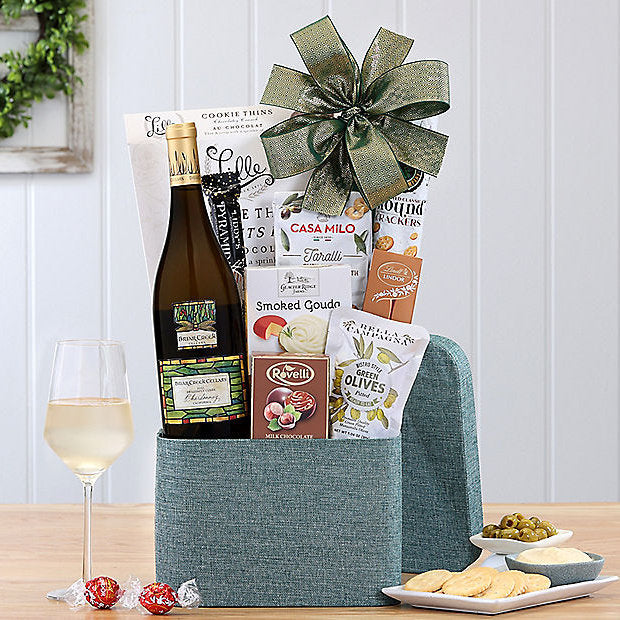 Brick Lane Chardonnay: White Wine Gift Basket - GreatArrivals