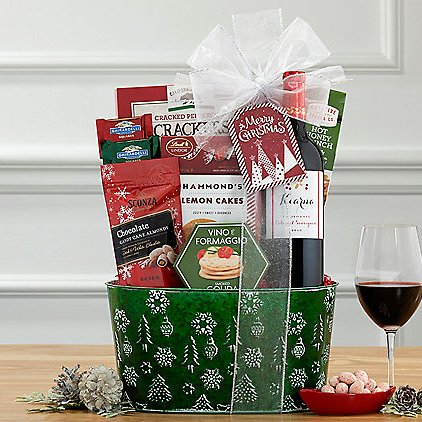Kiarna Cabernet Christmas: Gourmet Gift Basket - GreatArrivals