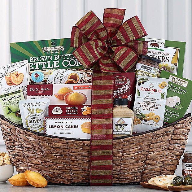 Winter Welcome: Gourmet Coffee Gift Basket - GreatArrivals