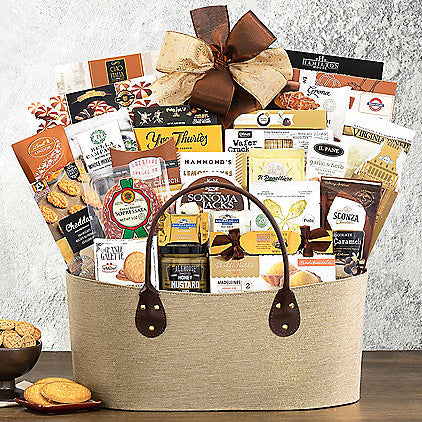 Sympathy & Remembrance: Gourmet Gift Basket - GreatArrivals