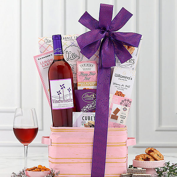 CHEERS!: Windwhistle Wine Gift Basket - GreatArrivals