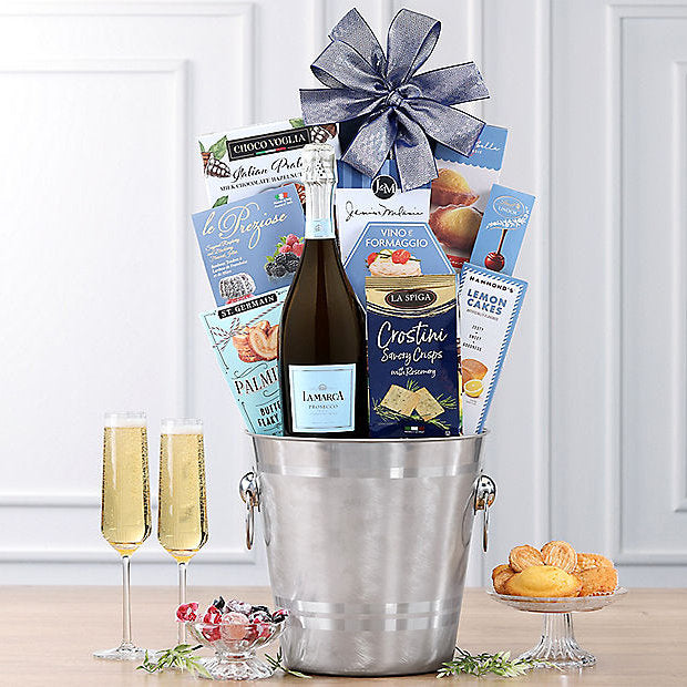 La Marca Prosecco: Sparkling Wine Gift Basket - GreatArrivals