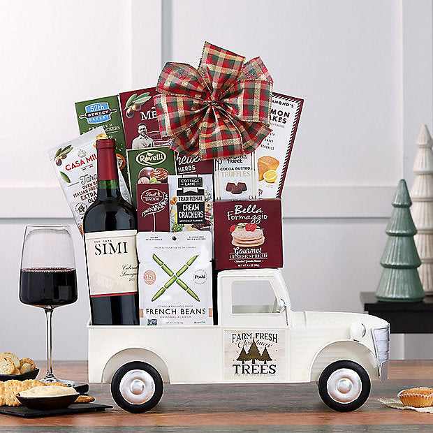 Simi Cabernet Delivery: Christmas Tree Truck - GreatArrivals