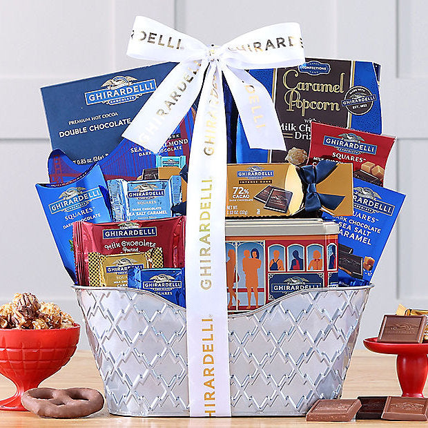 Ghirardelli Collection: Chocolate Basket - GreatArrivals