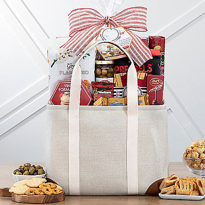 Holiday Cheer: Gourmet Gift Tote - GreatArrivals