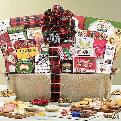 Holiday Joy: Gourmet Gift Basket - GreatArrivals