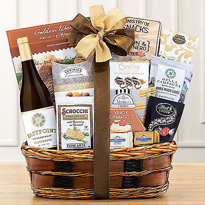 Eastpoint Cellars Chardonnay: Gourmet Wine Basket - GreatArrivals