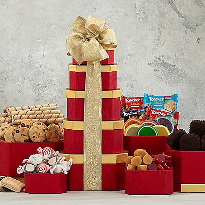 Sweet & Savory: Gourmet Gift Tower - GreatArrivals
