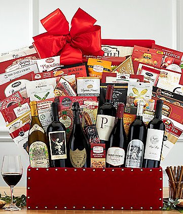 Premium Wine Collection: Gourmet Gift Basket - GreatArrivals