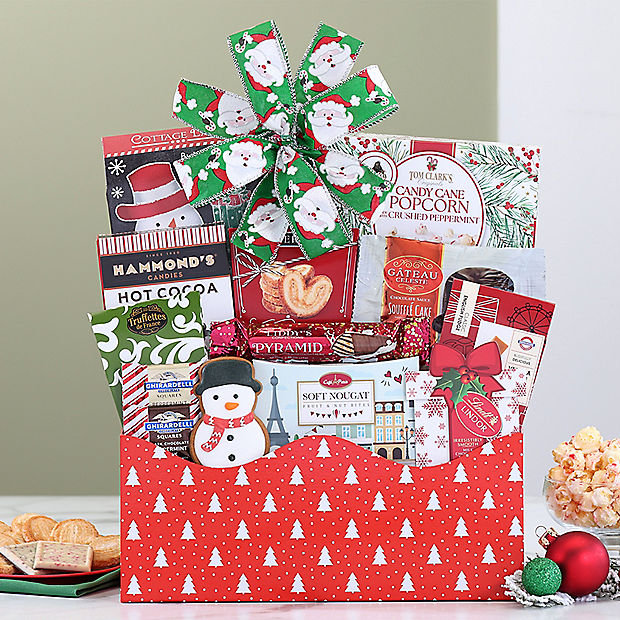 Christmas Greetings: Holiday Gift Basket - GreatArrivals