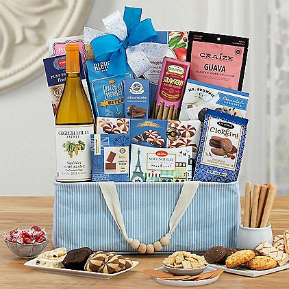 Grgich Hills Fume Blanc: White Wine Basket - GreatArrivals