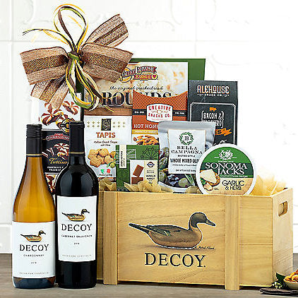 Duckhorn Decoy Duet: Wine Gift Basket - GreatArrivals