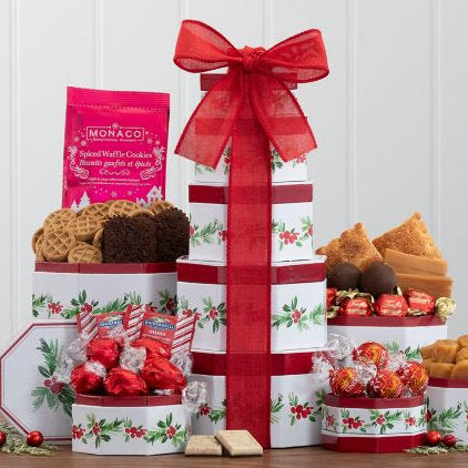 Happy Holly - days: Christmas Holiday Gift Tower - GreatArrivals