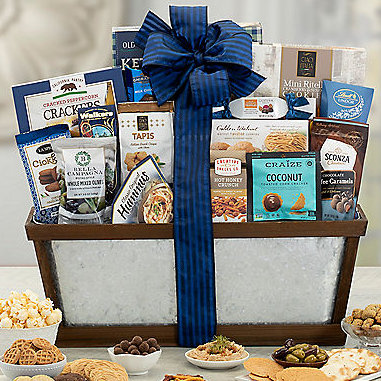 Gourmet Deluxe: Gift Basket - GreatArrivals