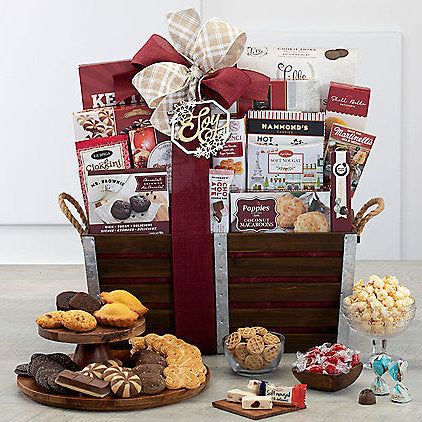 Festive Traditions: Gourmet Gift Basket - GreatArrivals