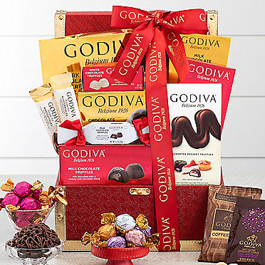 Ultimate Godiva: Chocolate Lovers Gift Trunk - GreatArrivals