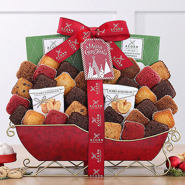 Christmas Sleigh Delights: Cookie & Brownie Assortment - GreatArrivals