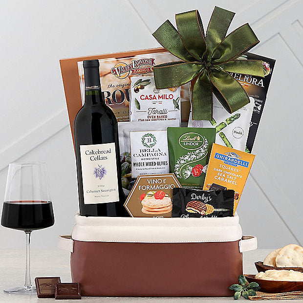 Cakebread Cabernet: Gourmet Wine Basket - GreatArrivals