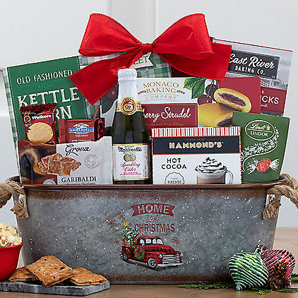Martinelli's Sparkling Cider: Christmas Gift Basket - GreatArrivals